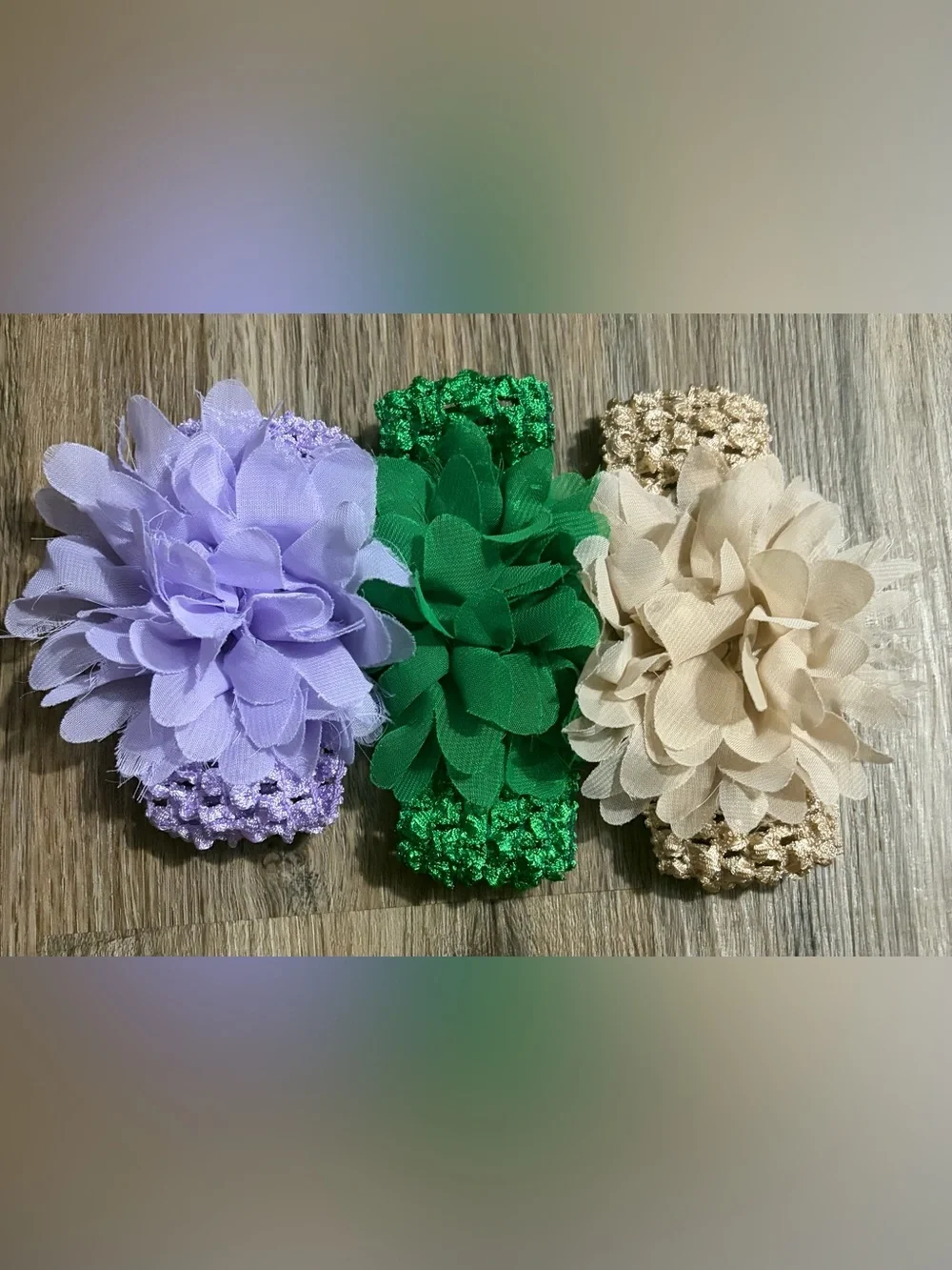 Floral Stretch Headbands - Multi-Color Set of 9